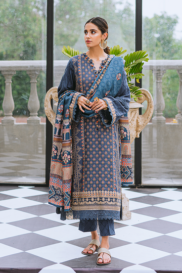 Zehra Al 01 Aabyaan Luxury Winter 2021